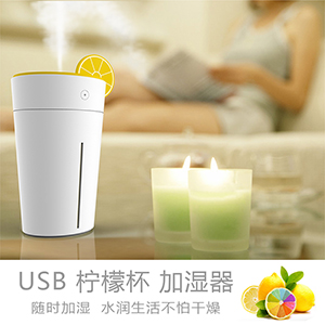 全新USB柠檬杯加湿器