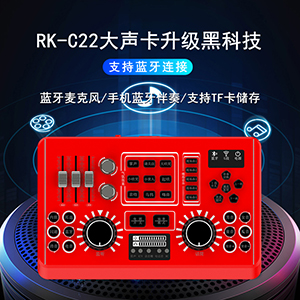 RK-C22主播直播声卡豪华套装