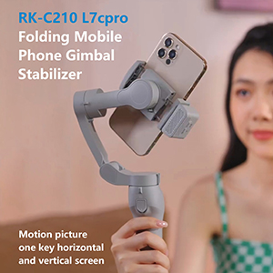 RK-C210 L7CPro Folding Mobile Phone Head Stabilizer